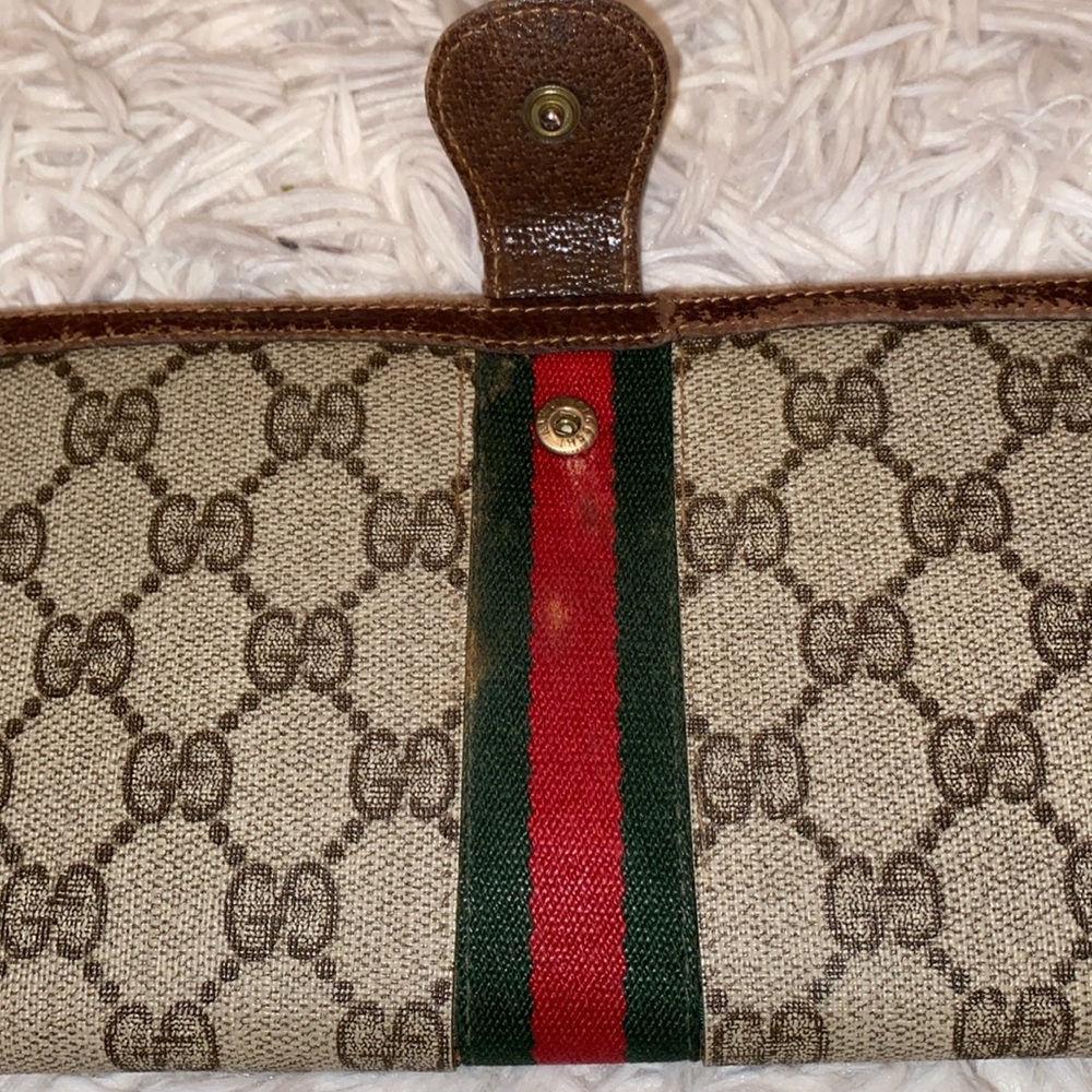 Gucci GG Monogram Long Wallet On Chain - Picture 4 of 10
